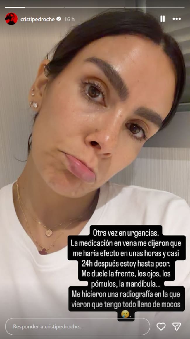 Cristina Pedroche en sus redes sociales.