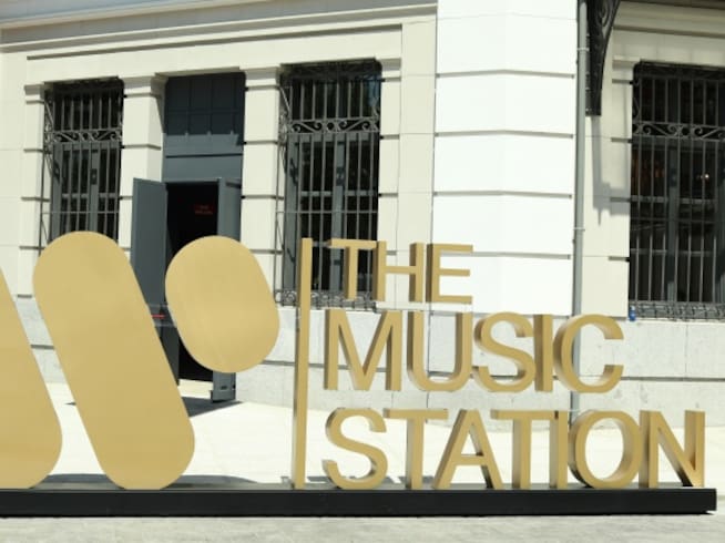 La entrada a The Music Station