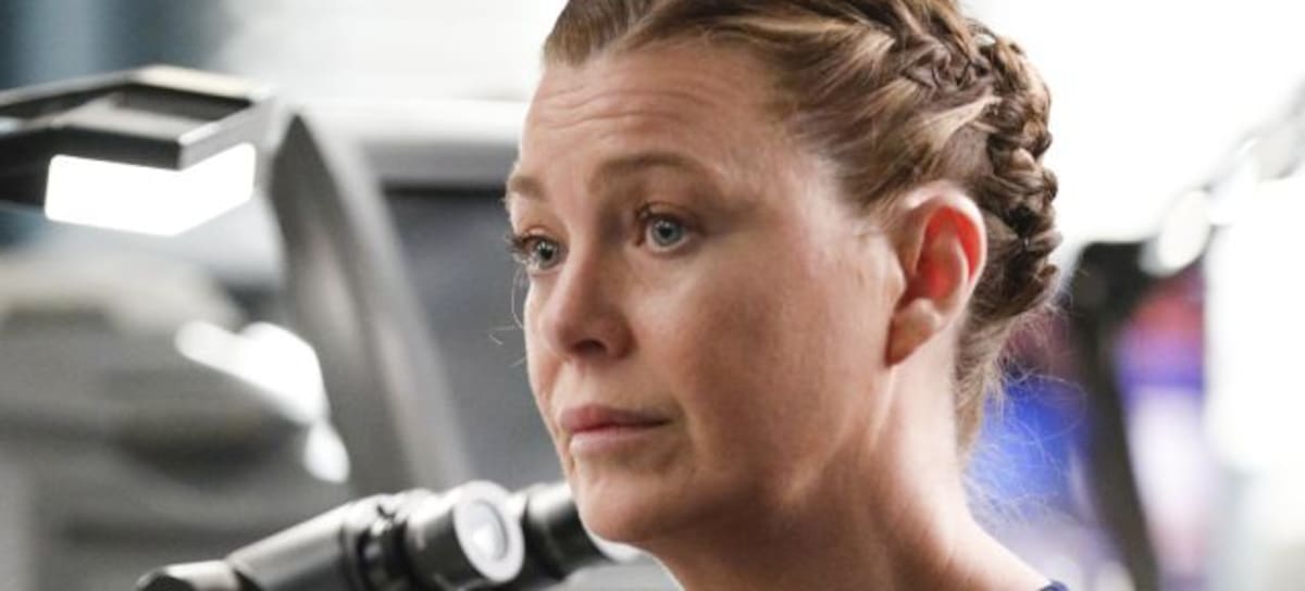 Ellen Pompeo en una escena de la temporada 16