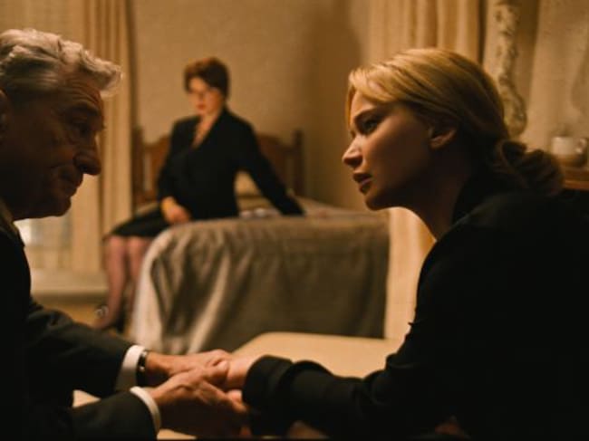 Robert De Niro y Jennifer Lawrence, química dentro y fuera de la pantalla.