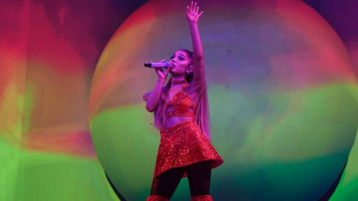 Ariana Grande publicó una de las fotos más tiernas de su infancia