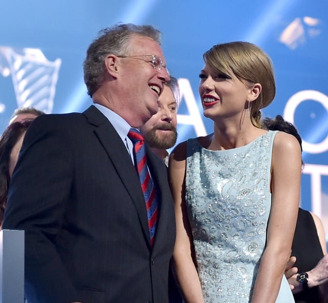 Taylor Swift y su padre Scott