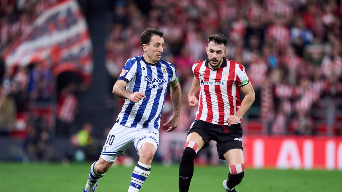 Semifinal Athletic - Real Sociedad de la Copa del Rey: a qué hora es, dónde ver el partido en tv y online y alineaciones confirmadas del derbi