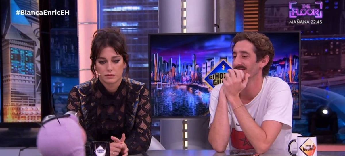 Blanca Suárez y Enric Auquer visitan 'El Hormiguero'.