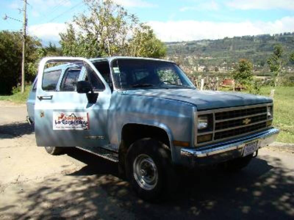 En este carro subimos por la montaña