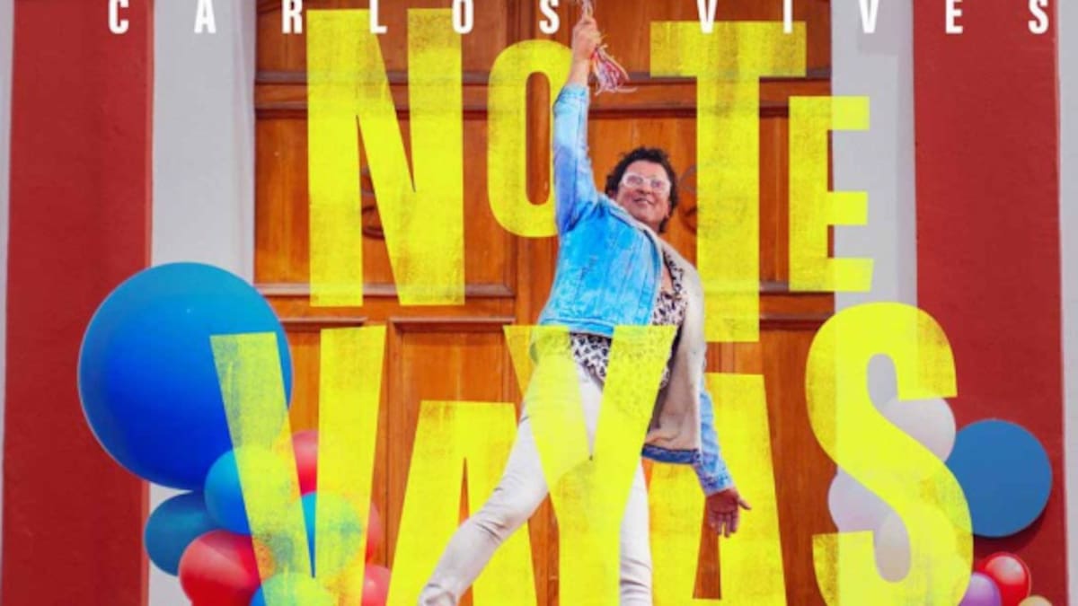 Carlos Vives presenta "No te Vayas"