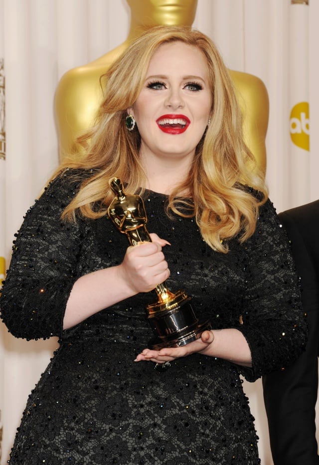 Adele en la 85ª Edición de los Oscar