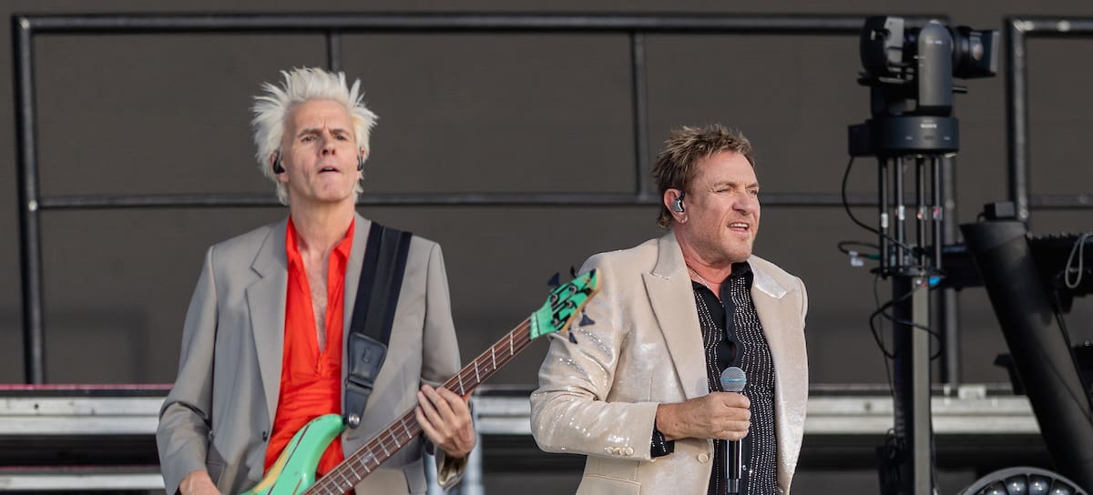 John Taylor y Simon Le Bon, componentes de Duran Duran.