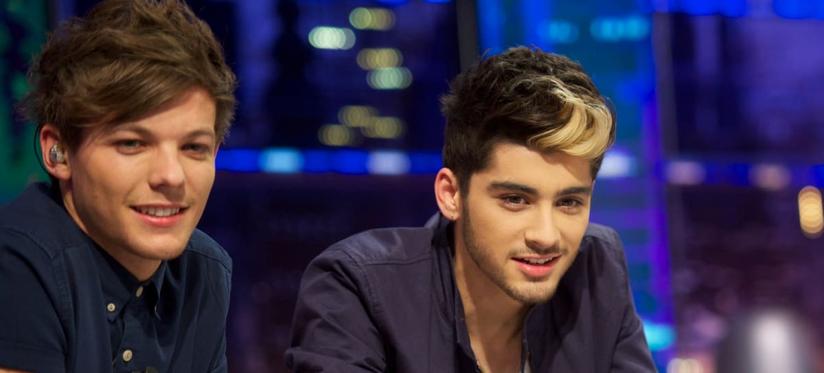 Louis Tomlinson y Zayn Malik en El Hormiguero