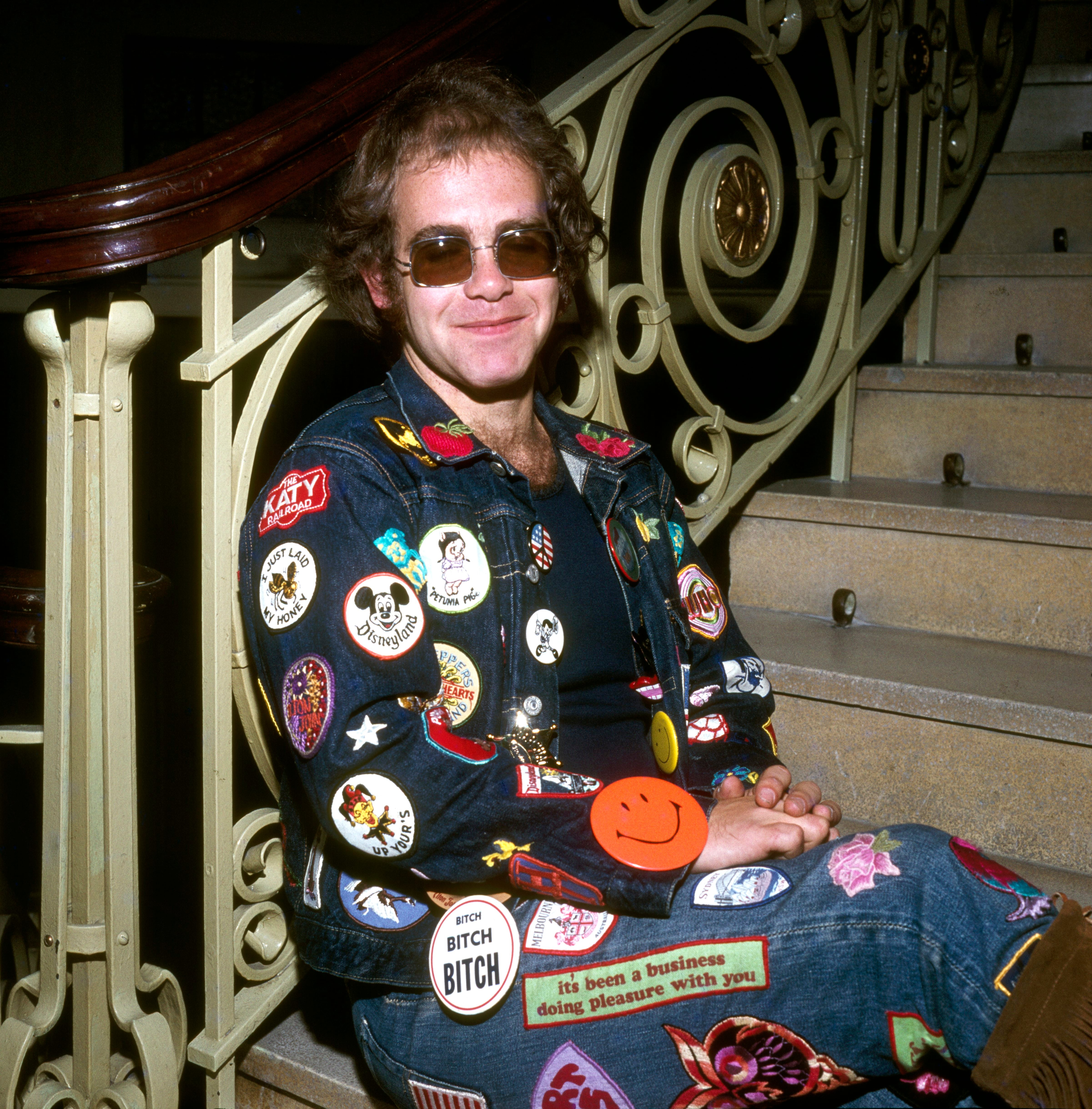 Elton John en 1972.