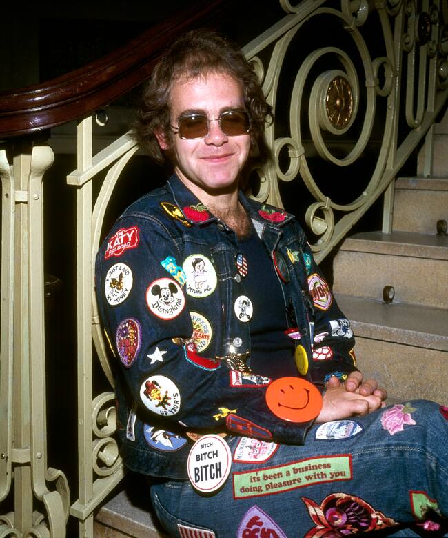 Elton John en 1972.