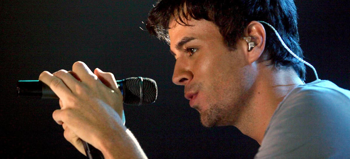 Enrique Iglesias en un concierto en Estambul en 2007.