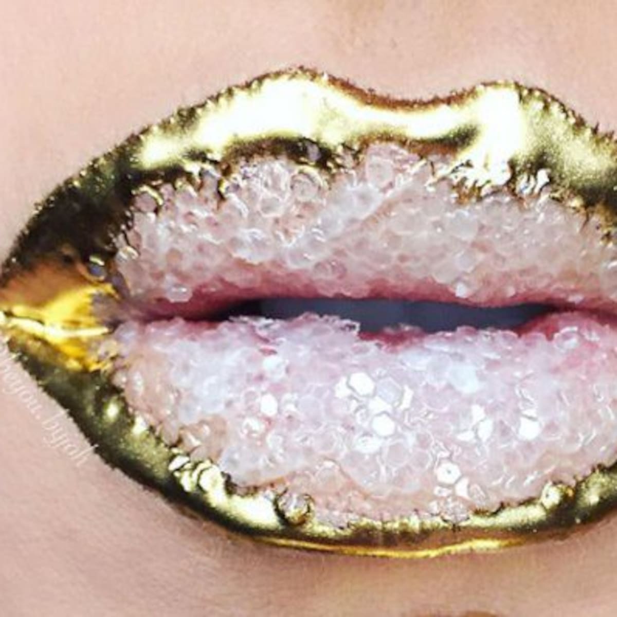 La última locura de Instagram son los labios geoda