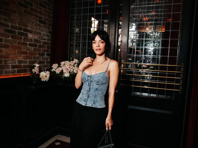 Lily Allen at the Chanel Through Her Lens Lunch held at Locanda Verde on September 16, 2025 in New York, New York. (Photo by Lexie Moreland/WWD via Getty Images)