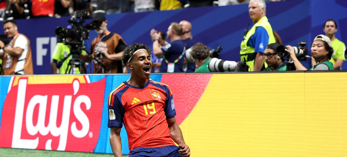 Lamine Yamal en la selección española