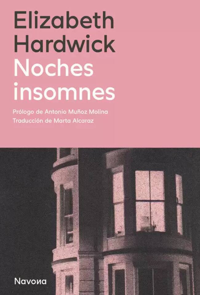 Portada de 'Noches insomnes', de Elizabeth Hardwick. (Editorial Navona)