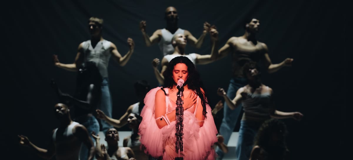 Rosalía en su último concierto de 'LUX Tour' en Madrid, abril de 2026.