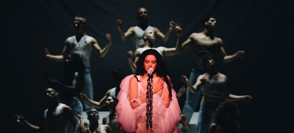 Rosalía en su último concierto de 'LUX Tour' en Madrid, abril de 2026.