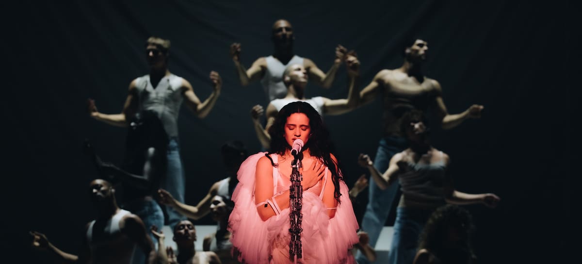 Rosalía en su último concierto de 'LUX Tour' en Madrid, abril de 2026.