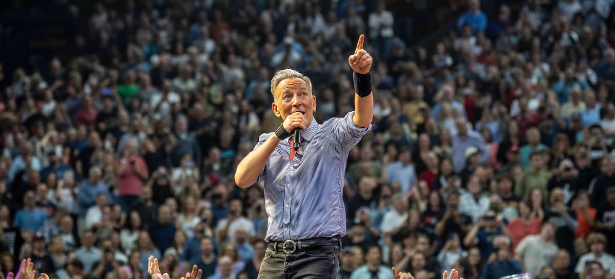 Bruce Springsteen, concierto en Philadelphia en su gira '‘Land Of Hope and Dreams’.