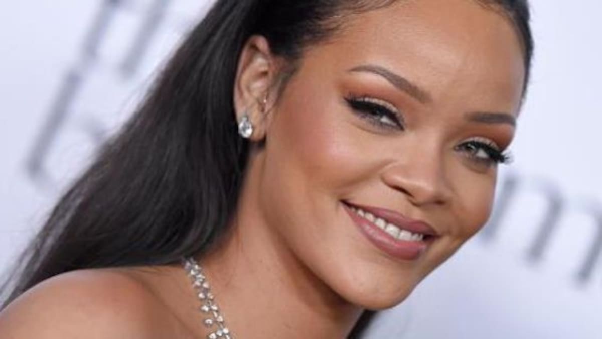 La reacción de Rihanna