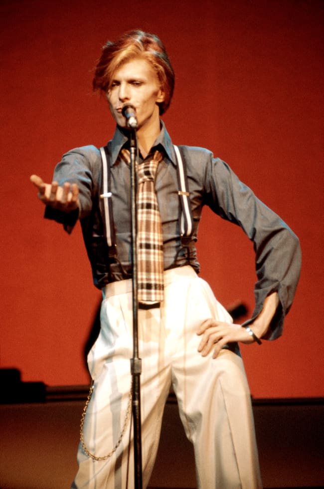 David Bowie en una imagen de archivo.