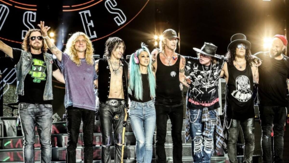 ¿Qué podría tocar Guns N' Roses en Costa Rica?
