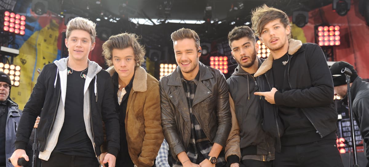 Los integrantes de One Direction en 2013