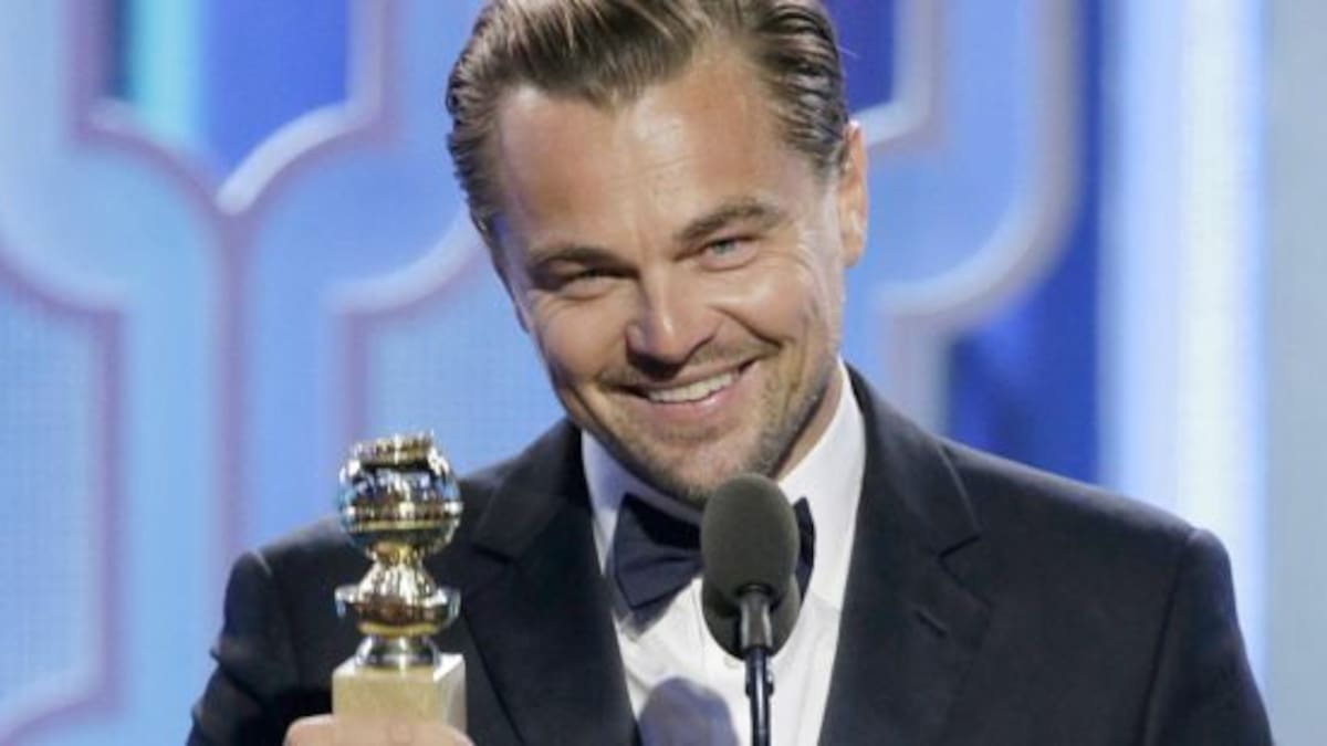 ¡Mirá el meme de Lady Gaga y Leo DiCaprio en los Globos de Oro!