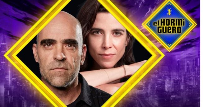  Luis Tosar y Luisa Mayol en El Hormiguero.