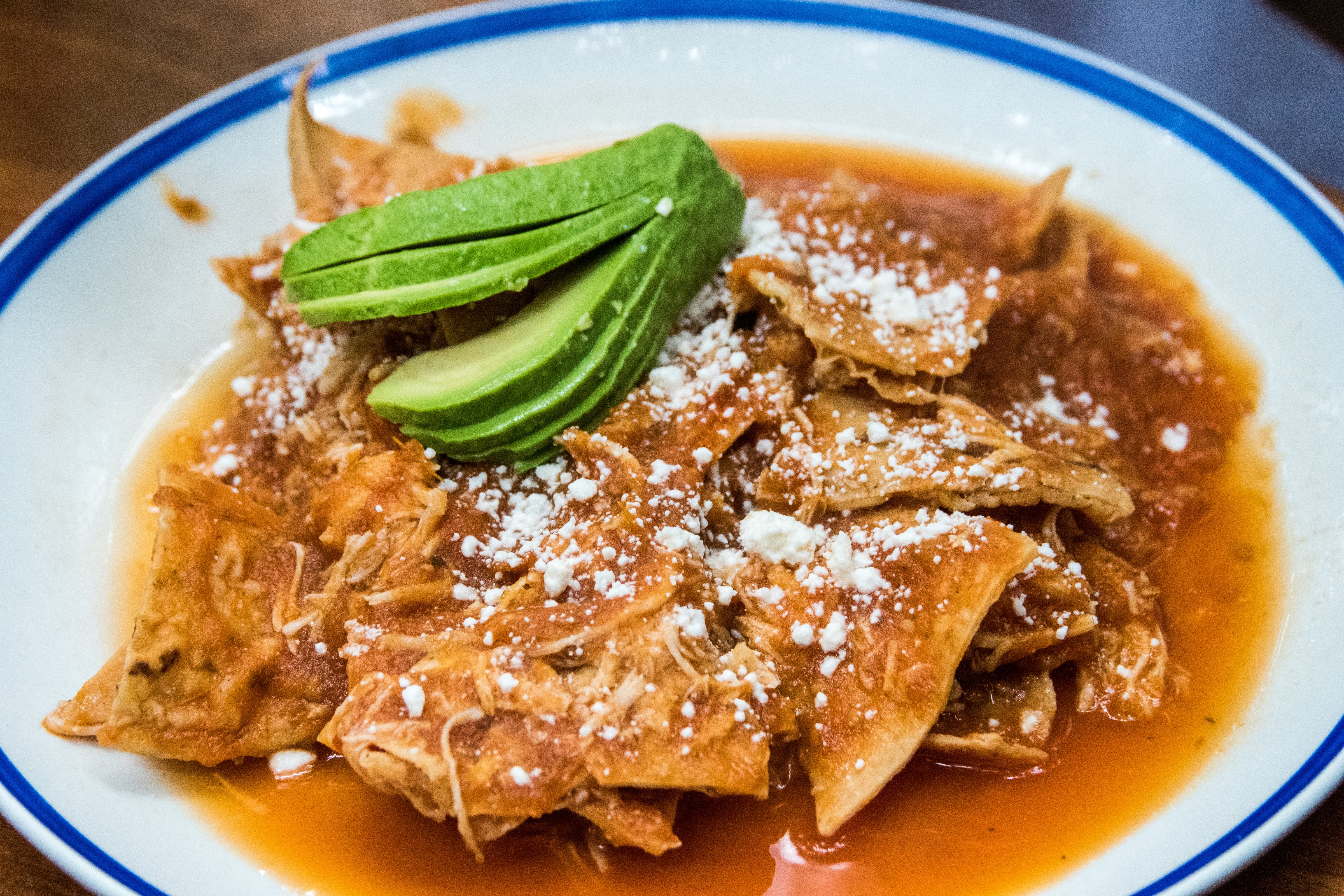 Chilaquiles rojo