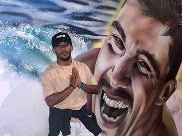 Muere el surfista Ayoub Adardour mientras hacía pesca submarina en Lanzarote