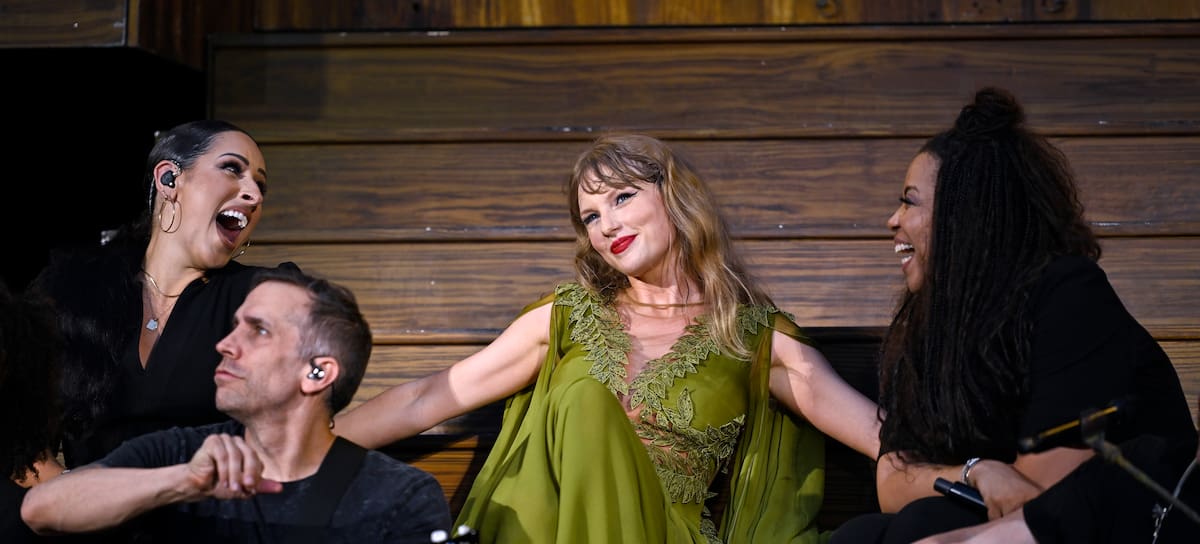 Taylor Swift en el concierto de 'The Eras Tour en el estadio de Wembley. Londres, agosto de 2024.