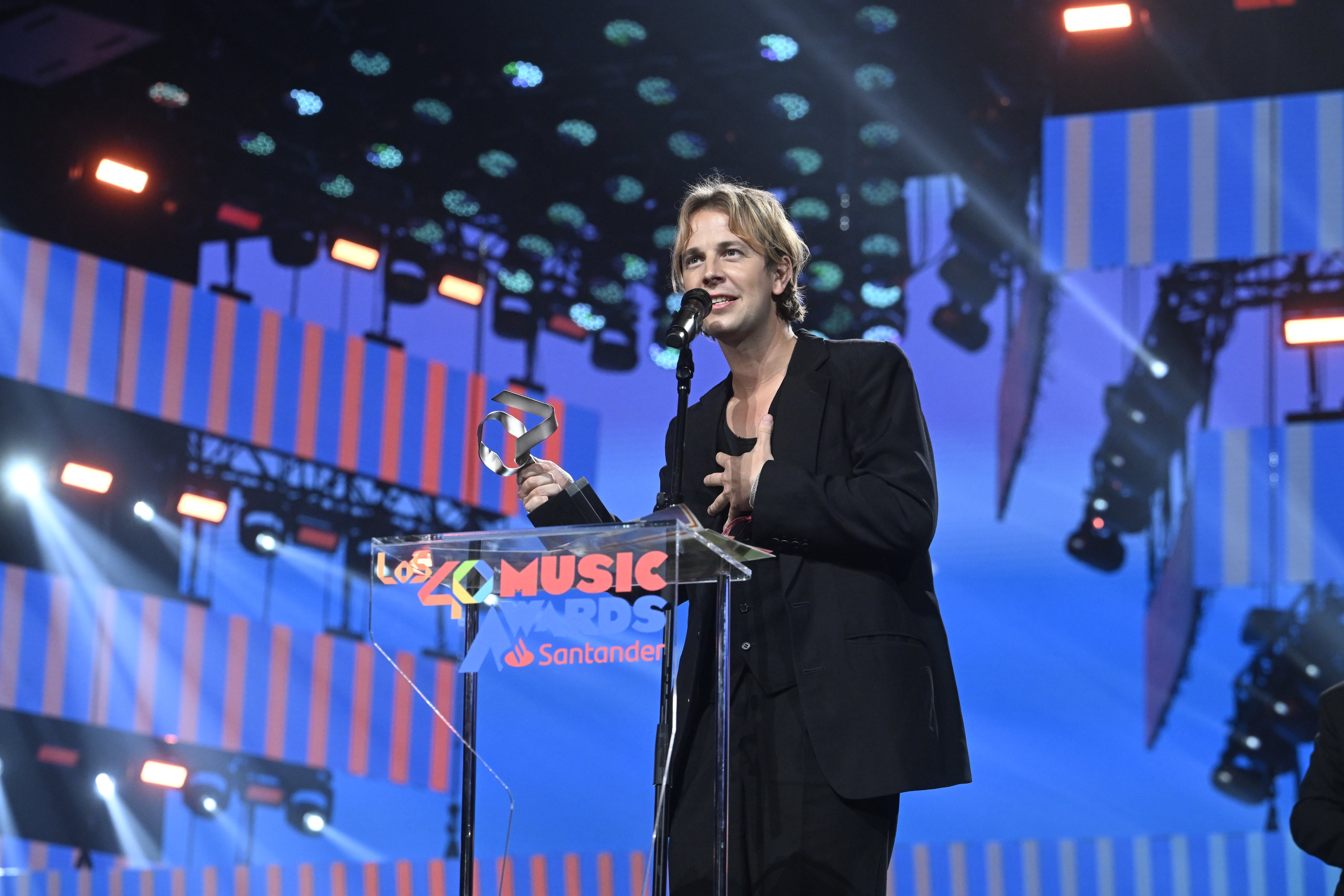 Tom Odell en LOS40 Music Awards Santander 2023 / Foto: Jorge París y Elena Buenavista