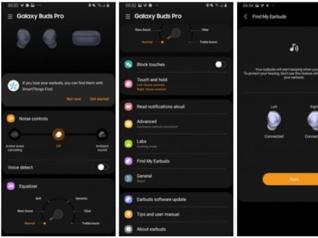Galaxy Buds Pro al descubierto.