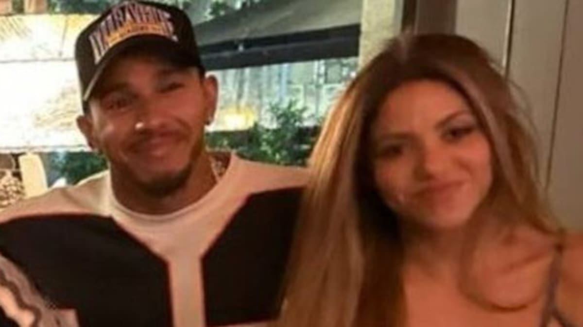¿Hay algo más que amistad entre Shakira y Hamilton?