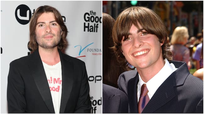 Robert Schwartzman en 2024 y en 2001