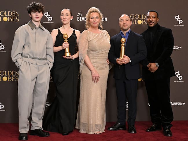 Owen Cooper, Erin Doherty, Hannah Walters, Stephen Graham y Ashley Walters, ganadores de cuatro Globos de Oro por 'Adolescencia'