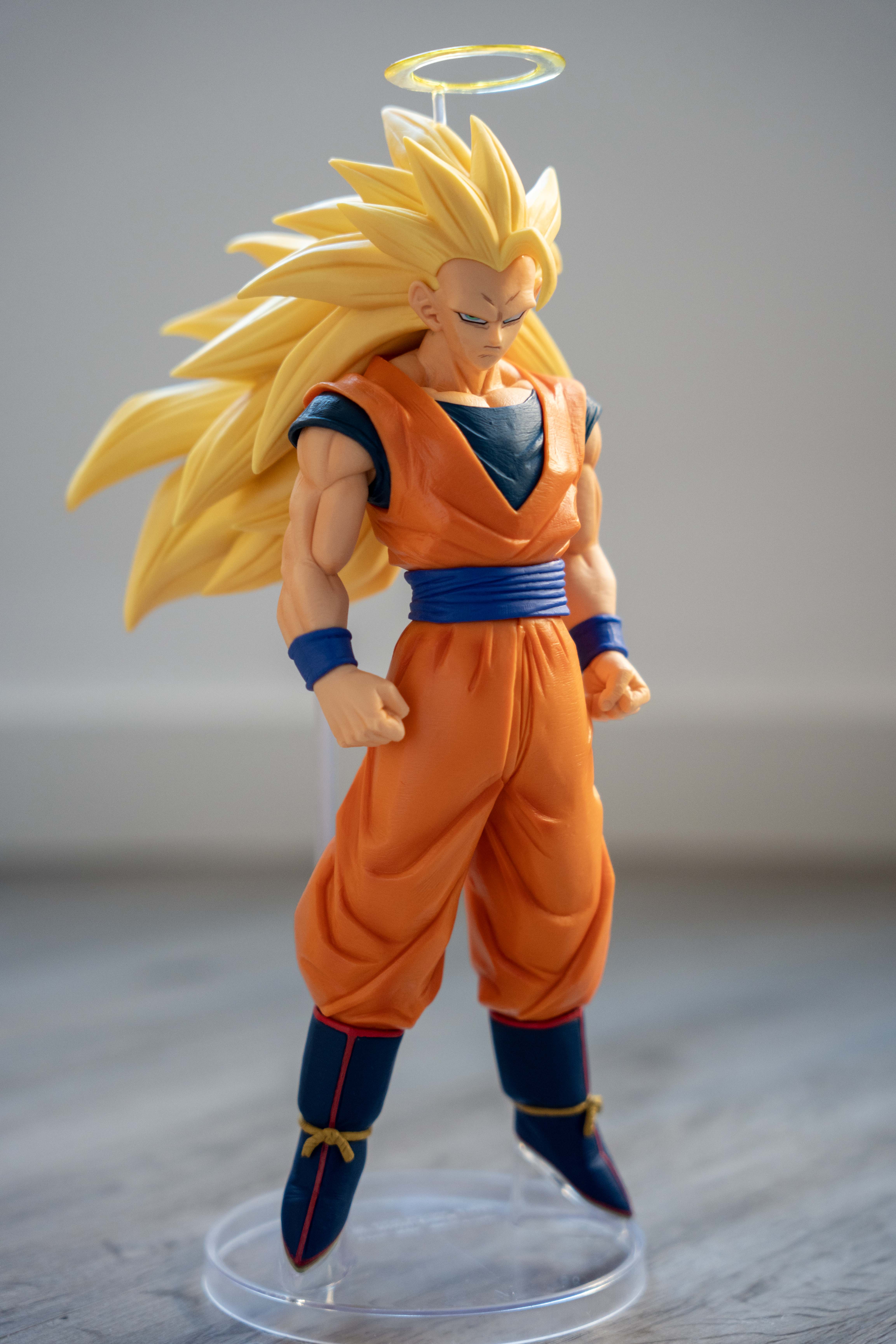 Goku Super Saiyan 3 de la linea Ichibansho de Bandai