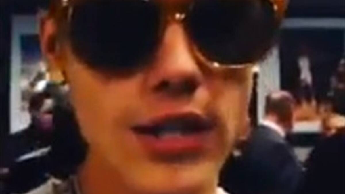 Justin Bieber: peligro al volante