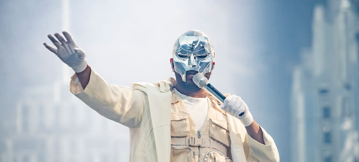 The Weeknd en concierto en el Metropolitano.