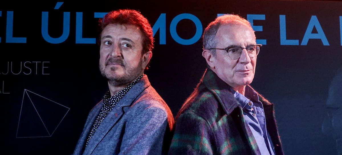 Manolo García y Quimi Portet (El Último de la Fila), en noviembre de 2023.