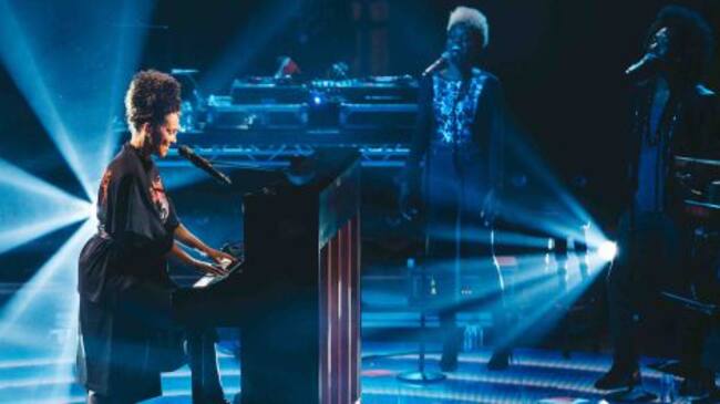 Alicia Keys en el Apple Music Festival