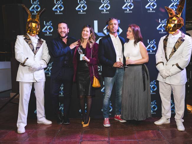 El photocall estuvo muy animado durante la fiesta del día de los Enamorados en Ciudad Real con LOS40 Classic.