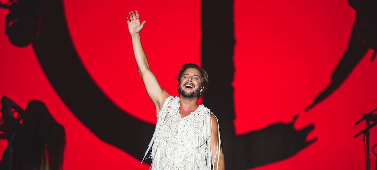 Manuel Carrasco en concierto en el Movistar Arena, septiembre de 2025.