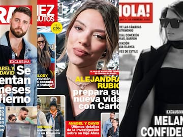 Estas son las portadas de las revistas del corazón de hoy, miércoles 5 de febrero