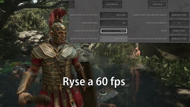 Ryse luce increíble con la GTX 1660