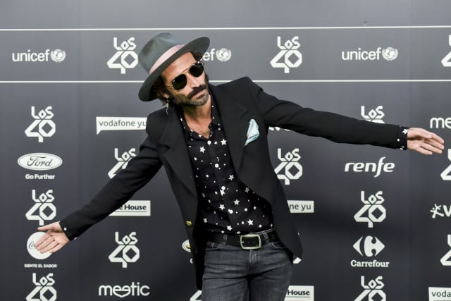 Leiva, en LOS40 Music Awards 2018.