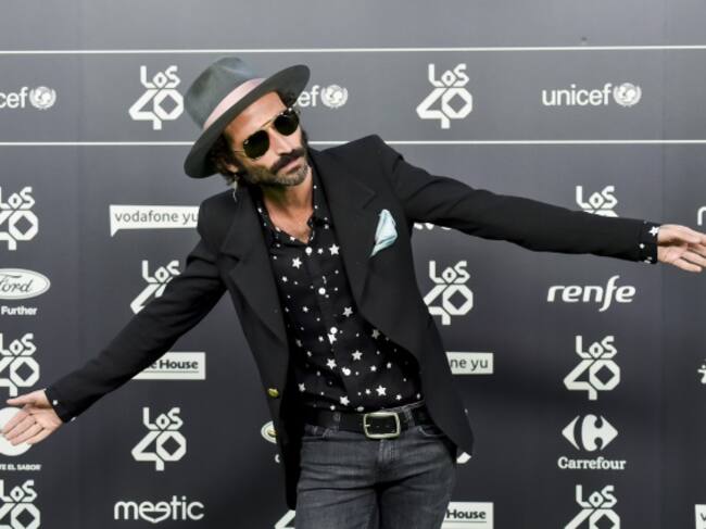 Leiva, en LOS40 Music Awards 2018.