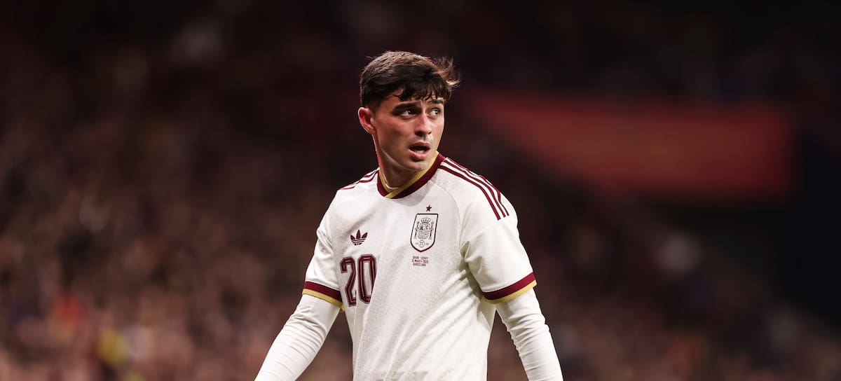 Pedri con la Selección española de fútbol